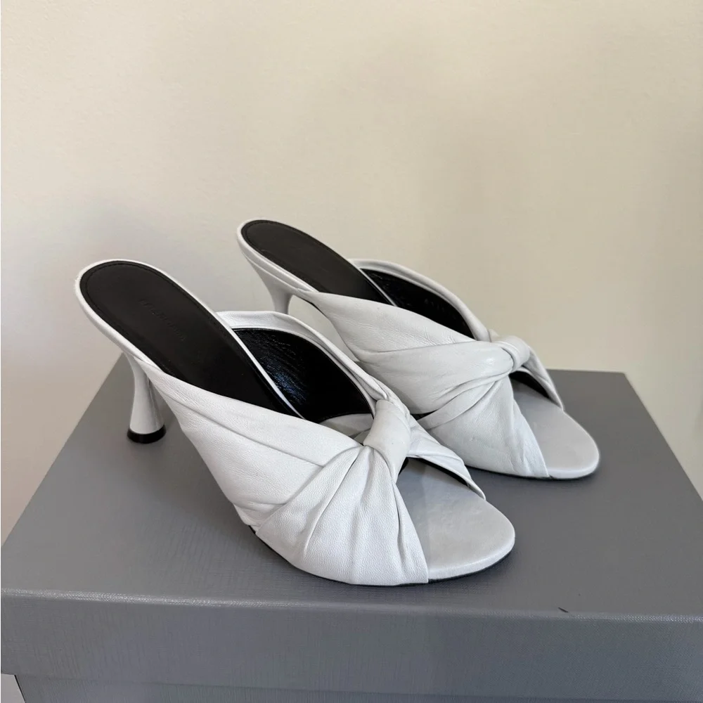 BALENCIAGA DRAPY SANDALS - Picture 2 of 8